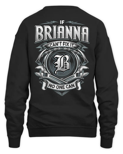 BRIANNA AP81-K4-626 - Personalized Ahmed Quote Apparel “If Ahmed Can't Fix It, No One Can” - Unisex Sweatshirt - Black