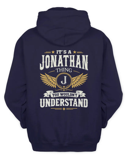 JONATHAN KT06-M008 It’s a [NAME] Thing – You Wouldn’t Understand | Personalized Vintage T-Shirt - Unisex Hoodie - Navy
