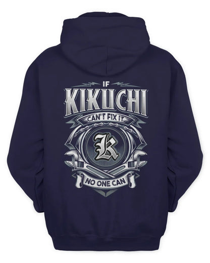 KIKUCHI AP81-K4-626 - Personalized Ahmed Quote Apparel “If Ahmed Can't Fix It, No One Can” - Unisex Hoodie - Navy