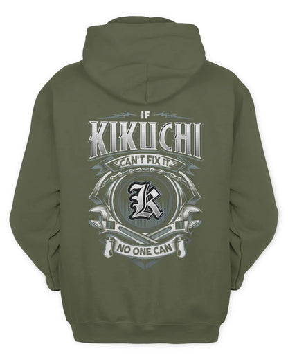 KIKUCHI AP81-K4-626 - Personalized Ahmed Quote Apparel “If Ahmed Can't Fix It, No One Can” - Unisex Hoodie - Military Green