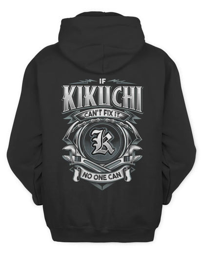 KIKUCHI AP81-K4-626 - Personalized Ahmed Quote Apparel “If Ahmed Can't Fix It, No One Can” - Unisex Hoodie - Black