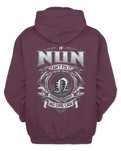 NUN AP81-K4-626 - Personalized Ahmed Quote Apparel “If Ahmed Can't Fix It, No One Can” - Unisex Hoodie - Maroon