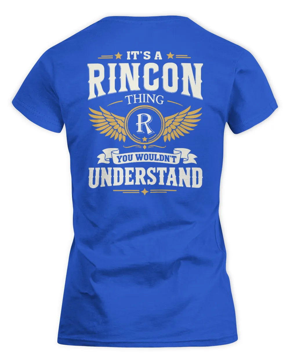 RINCON KT06-M008 It’s a [NAME] Thing – You Wouldn’t Understand | Personalized Vintage T-Shirt - Women's Standard T-Shirt - Royal
