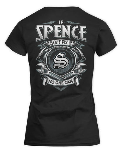SPENCE AP81-K4-626 - Personalized Ahmed Quote Apparel “If Ahmed Can't Fix It, No One Can” - Women's Standard T-Shirt - Black