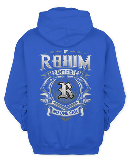 RAHIM AP81-K4-626 - Personalized Ahmed Quote Apparel “If Ahmed Can't Fix It, No One Can” - Unisex Hoodie - Royal