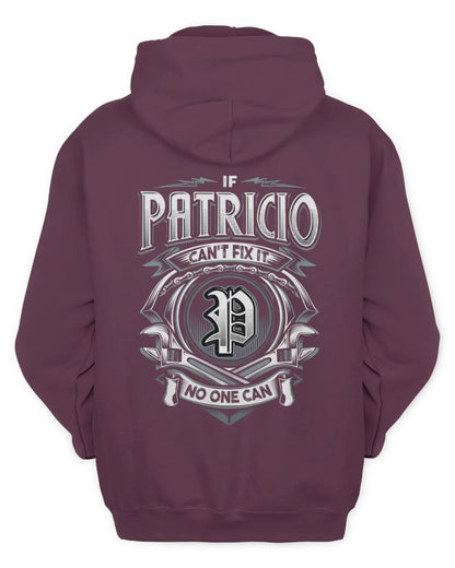 PATRICIO AP81-K4-626 - Personalized Ahmed Quote Apparel “If Ahmed Can't Fix It, No One Can” - Unisex Hoodie - Maroon
