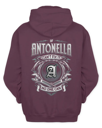 ANTONELLA AP81-K4-626 - Personalized Ahmed Quote Apparel “If Ahmed Can't Fix It, No One Can” - Unisex Hoodie - Maroon