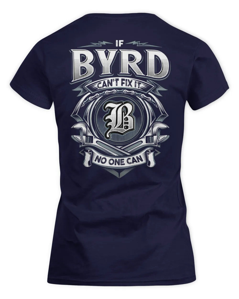 BYRD AP81-K4-626 - Personalized Ahmed Quote Apparel “If Ahmed Can't Fix It, No One Can” - Women's Standard T-Shirt - Navy