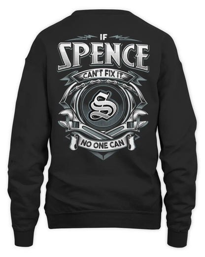 SPENCE AP81-K4-626 - Personalized Ahmed Quote Apparel “If Ahmed Can't Fix It, No One Can” - Unisex Sweatshirt - Black