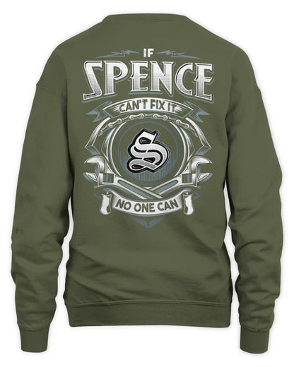 SPENCE AP81-K4-626 - Personalized Ahmed Quote Apparel “If Ahmed Can't Fix It, No One Can” - Unisex Sweatshirt - Military Green