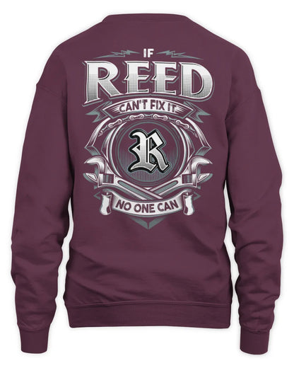 REED AP81-K4-626 - Personalized Ahmed Quote Apparel “If Ahmed Can't Fix It, No One Can” - Unisex Sweatshirt - Maroon