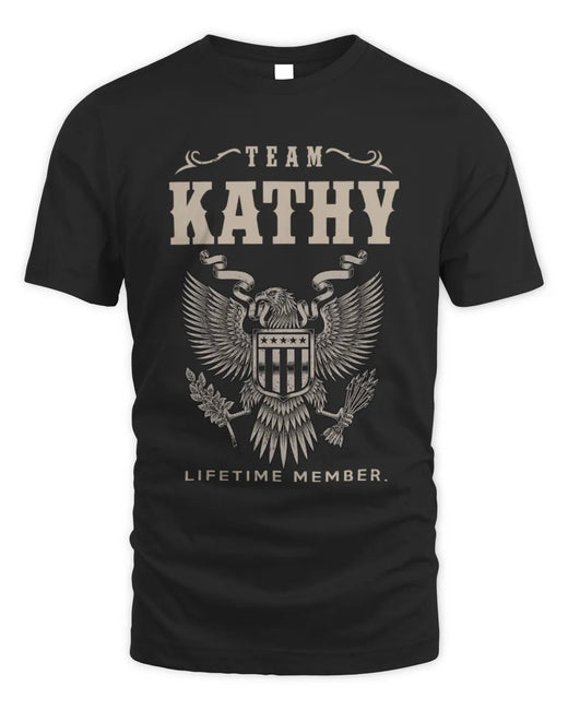 KATHY TP06-K82 – Personalized Classic Style Apparel “Team NAME Lifetime Member”