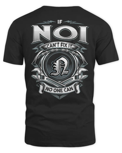 NOI AP81-K4-626 - Personalized Ahmed Quote Apparel “If Ahmed Can't Fix It, No One Can” - Unisex Standard T-Shirt - Black