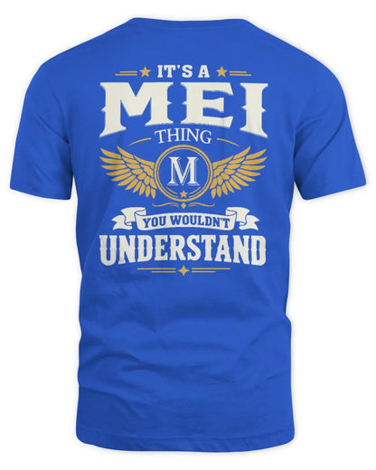 MEI KT06-M008 It’s a [NAME] Thing – You Wouldn’t Understand | Personalized Vintage T-Shirt - Unisex Standard T-Shirt - Royal