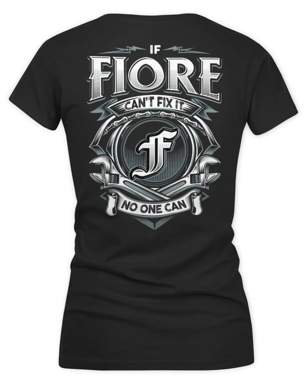 FIORE AP81-K4-626 - Personalized Ahmed Quote Apparel “If Ahmed Can't Fix It, No One Can” - Women's V-Neck T-Shirt - Black