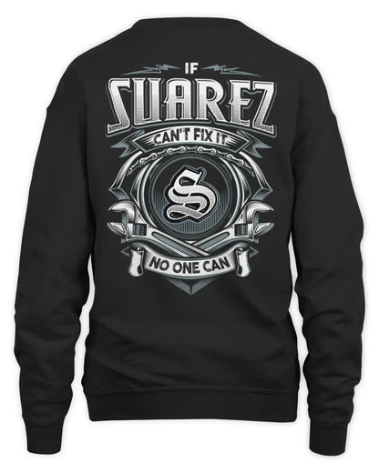 SUAREZ AP81-K4-626 - Personalized Ahmed Quote Apparel “If Ahmed Can't Fix It, No One Can” - Unisex Sweatshirt - Black