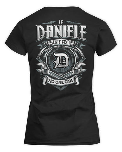 DANIELE AP81-K4-626 - Personalized Ahmed Quote Apparel “If Ahmed Can't Fix It, No One Can” - Women's Standard T-Shirt - Black
