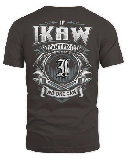 IKAW AP81-K4-626 - Personalized Ahmed Quote Apparel “If Ahmed Can't Fix It, No One Can” - Unisex Standard T-Shirt - Dark Chocolate