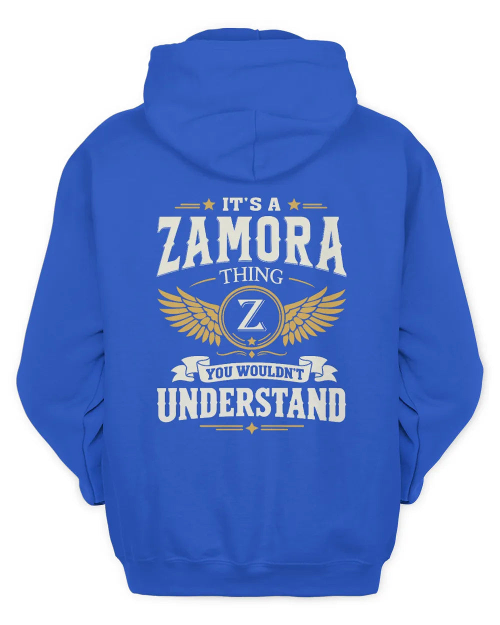 ZAMORA KT06-M008 It’s a [NAME] Thing – You Wouldn’t Understand | Personalized Vintage T-Shirt - Unisex Hoodie - Royal