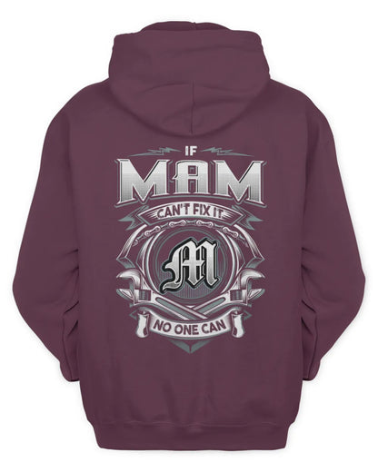 MAM AP81-K4-626 - Personalized Ahmed Quote Apparel “If Ahmed Can't Fix It, No One Can” - Unisex Hoodie - Maroon