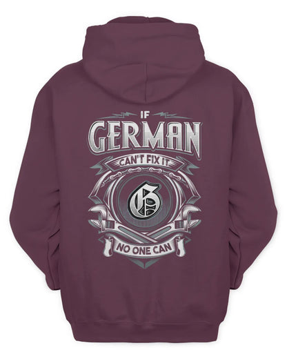 GERMAN AP81-K4-626 - Personalized Ahmed Quote Apparel “If Ahmed Can't Fix It, No One Can” - Unisex Hoodie - Maroon