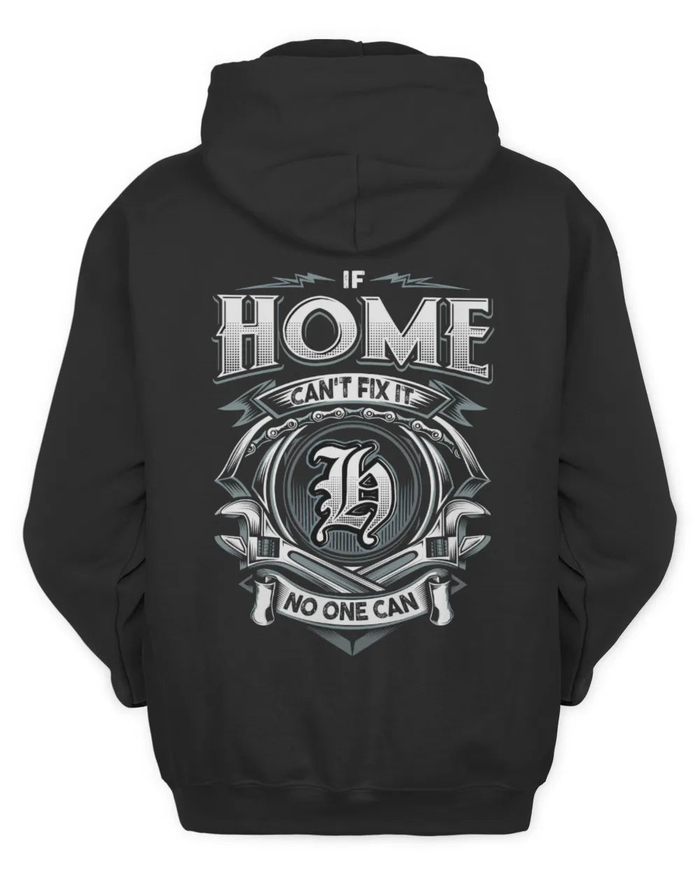 HOME AP81-K4-626 - Personalized Ahmed Quote Apparel “If Ahmed Can't Fix It, No One Can” - Unisex Hoodie - Black