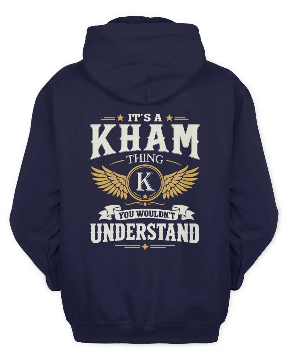 KHAM KT06-M008 It’s a [NAME] Thing – You Wouldn’t Understand | Personalized Vintage T-Shirt - Unisex Hoodie - Navy