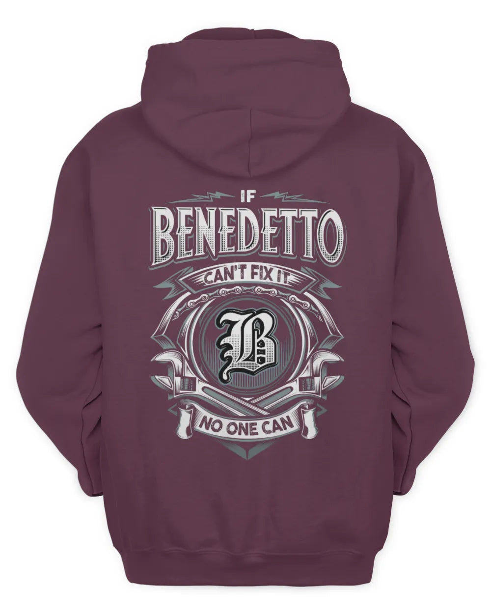 BENEDETTO AP81-K4-626 - Personalized Ahmed Quote Apparel “If Ahmed Can't Fix It, No One Can” - Unisex Hoodie - Maroon