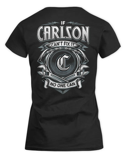 CARLSON AP81-K4-626 - Personalized Ahmed Quote Apparel “If Ahmed Can't Fix It, No One Can” - Women's Standard T-Shirt - Black