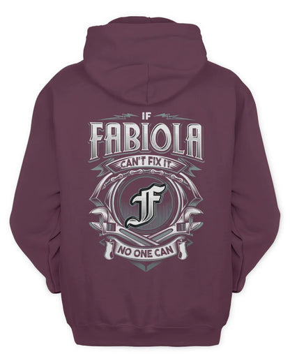 FABIOLA AP81-K4-626 - Personalized Ahmed Quote Apparel “If Ahmed Can't Fix It, No One Can” - Unisex Hoodie - Maroon