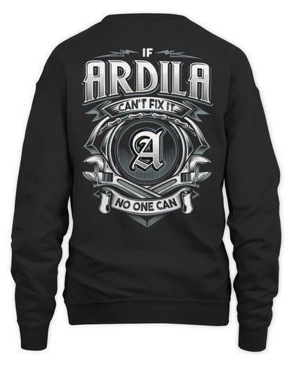ARDILA AP81-K4-626 - Personalized Ahmed Quote Apparel “If Ahmed Can't Fix It, No One Can” - Unisex Sweatshirt - Black