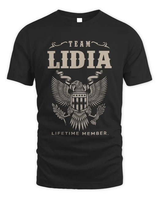 LIDIA TP06-K82 – Personalized Classic Style Apparel “Team NAME Lifetime Member”