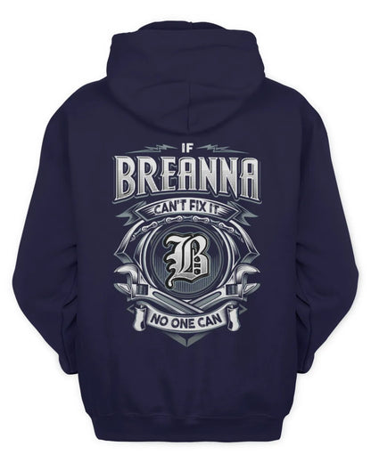 BREANNA AP81-K4-626 - Personalized Ahmed Quote Apparel “If Ahmed Can't Fix It, No One Can” - Unisex Hoodie - Navy