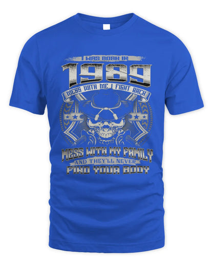 1989 HH89-K2 – Protective Family Quote T-Shirt - Unisex Standard T-Shirt - Royal