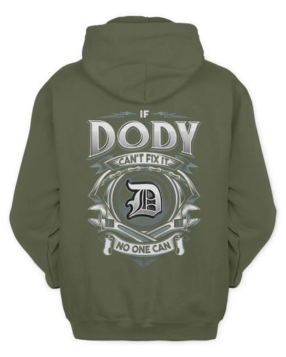DODY AP81-K4-626 - Personalized Ahmed Quote Apparel “If Ahmed Can't Fix It, No One Can” - Unisex Hoodie - Military Green