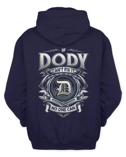 DODY AP81-K4-626 - Personalized Ahmed Quote Apparel “If Ahmed Can't Fix It, No One Can” - Unisex Hoodie - Navy
