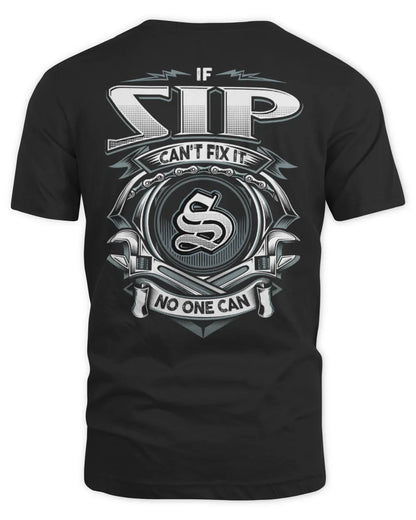 SIP AP81-K4-626 - Personalized Ahmed Quote Apparel “If Ahmed Can't Fix It, No One Can” - Unisex Standard T-Shirt - Black