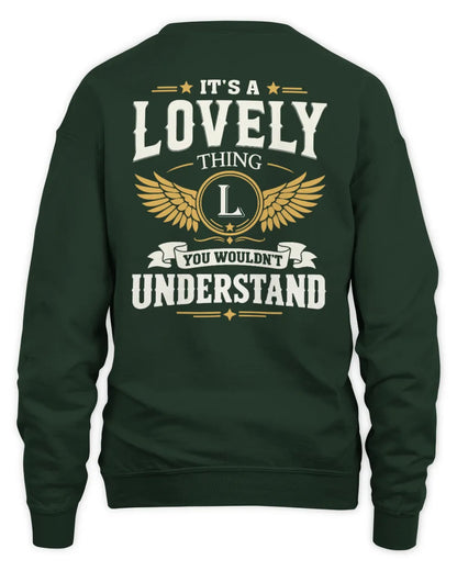 LOVELY KT06-M008 It’s a [NAME] Thing – You Wouldn’t Understand | Personalized Vintage T-Shirt - Unisex Sweatshirt - Forest Green