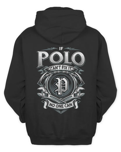 POLO AP81-K4-626 - Personalized Ahmed Quote Apparel “If Ahmed Can't Fix It, No One Can” - Unisex Hoodie - Black