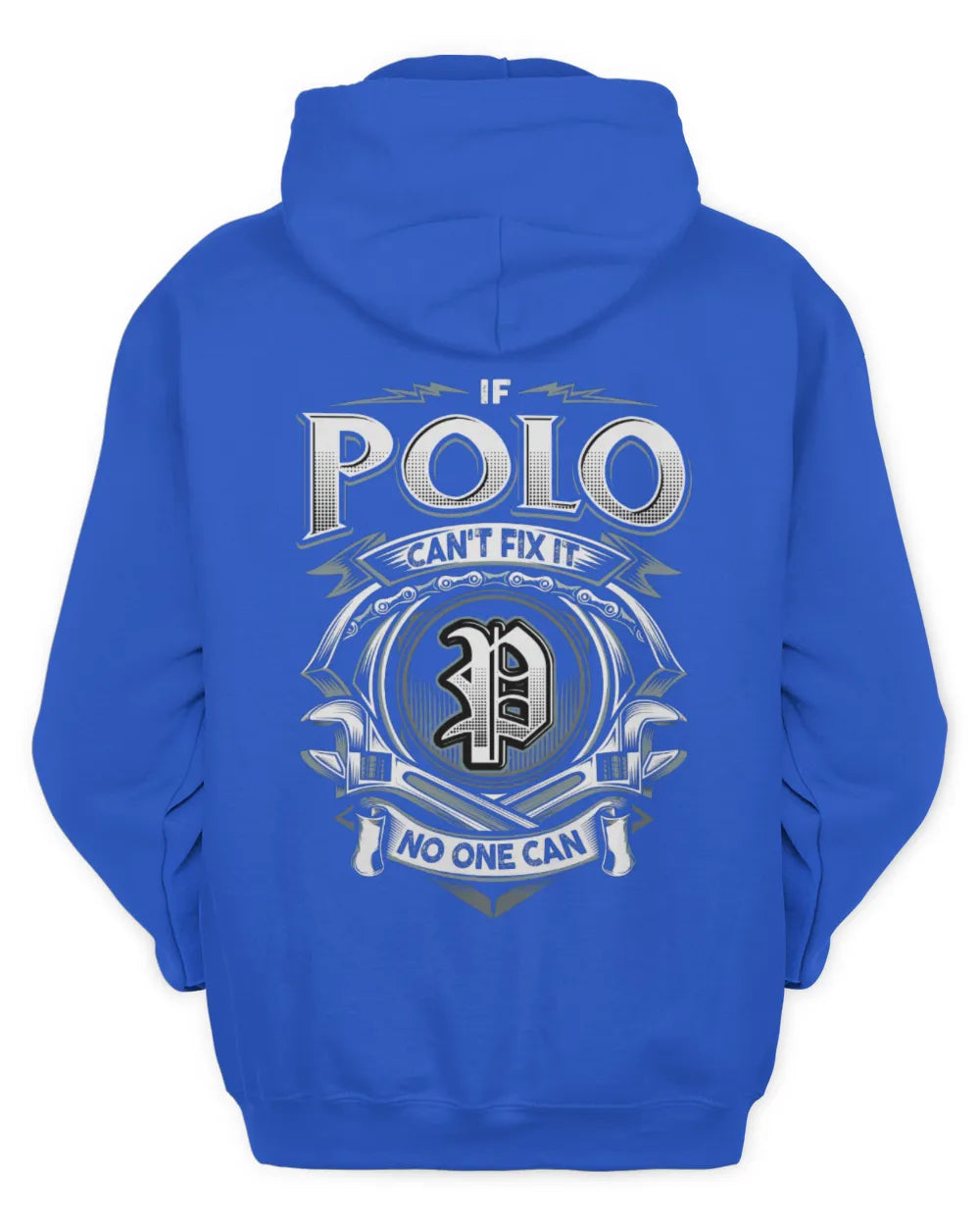 POLO AP81-K4-626 - Personalized Ahmed Quote Apparel “If Ahmed Can't Fix It, No One Can” - Unisex Hoodie - Royal