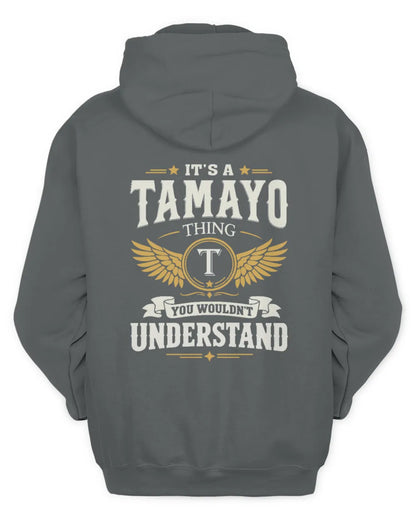 TAMAYO KT06-M008 It’s a [NAME] Thing – You Wouldn’t Understand | Personalized Vintage T-Shirt - Unisex Hoodie - Charcoal