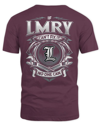 LMRY AP81-K4-626 - Personalized Ahmed Quote Apparel “If Ahmed Can't Fix It, No One Can” - Unisex Standard T-Shirt - Maroon