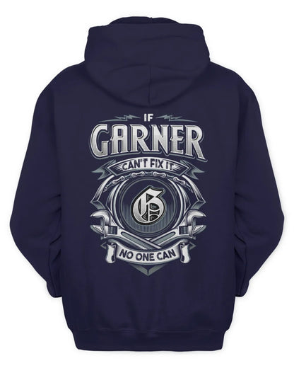 GARNER AP81-K4-626 - Personalized Ahmed Quote Apparel “If Ahmed Can't Fix It, No One Can” - Unisex Hoodie - Navy