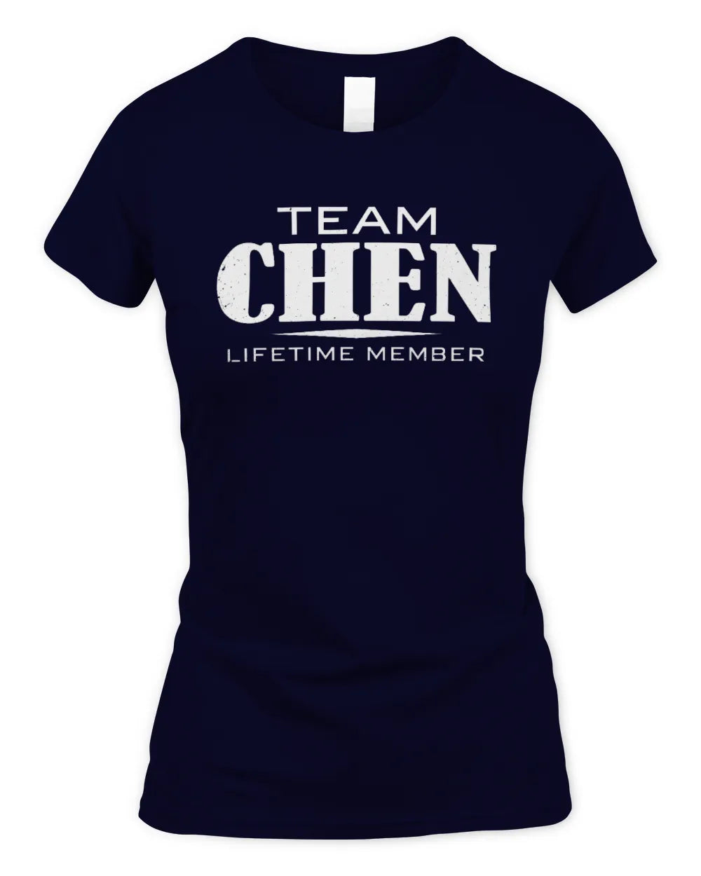 CHEN BL62-K4-128 - Personalized “Team AARON Lifetime Member” - Women's Standard T-Shirt - Navy