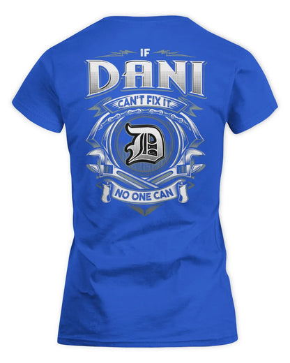 DANI AP81-K4-626 - Personalized Ahmed Quote Apparel “If Ahmed Can't Fix It, No One Can” - Women's Standard T-Shirt - Royal