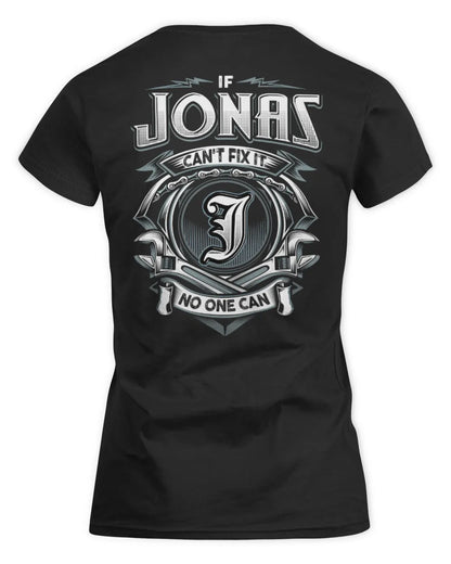 JONAS AP81-K4-626 - Personalized Ahmed Quote Apparel “If Ahmed Can't Fix It, No One Can” - Women's Standard T-Shirt - Black