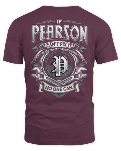 PEARSON AP81-K4-626 - Personalized Ahmed Quote Apparel “If Ahmed Can't Fix It, No One Can” - Unisex Standard T-Shirt - Maroon