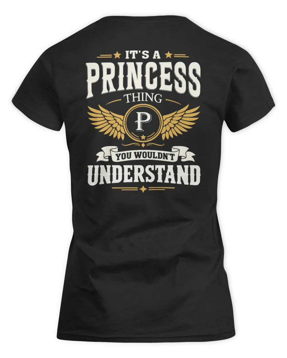 PRINCESS KT06-M008 It’s a [NAME] Thing – You Wouldn’t Understand | Personalized Vintage T-Shirt - Women's Standard T-Shirt - Black