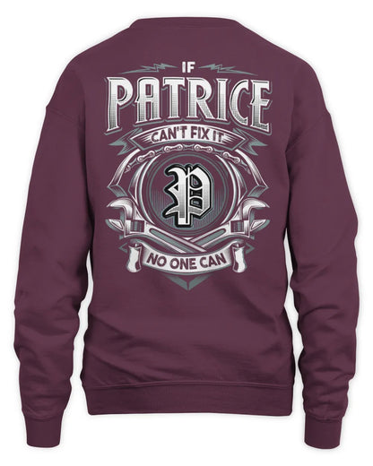 PATRICE AP81-K4-626 - Personalized Ahmed Quote Apparel “If Ahmed Can't Fix It, No One Can” - Unisex Sweatshirt - Maroon