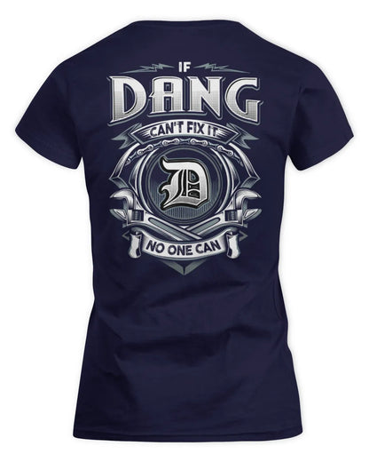 DANG AP81-K4-626 - Personalized Ahmed Quote Apparel “If Ahmed Can't Fix It, No One Can” - Women's Standard T-Shirt - Navy